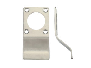 Zoo Hardware Zas Cylinder Latch Pull Rim Profile (88Mm X 43Mm), Satin Stainless Steel