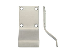 Zoo Hardware Zas Cylinder Latch Pull Blank Profile (88Mm X 43Mm), Satin Stainless Steel