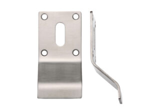 Zoo Hardware Zas Cylinder Latch Pull Standard Profile (88Mm X 43Mm), Satin Stainless Steel