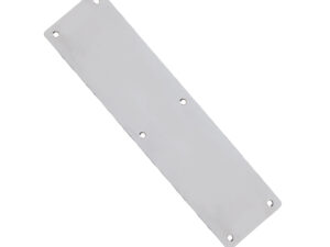 Zoo Plates Hardware Zas Radius Finger (Various Sizes), Satin Stainless Steel