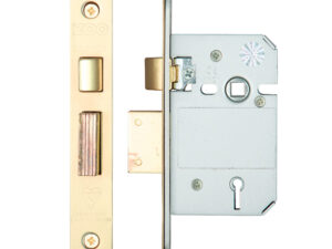 Zoo Hardware British Standard 5 Lever Sash Lock (64Mm Or 76Mm), Pvd Stainless Brass