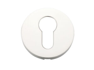 Zoo Hardware Zcs Architectural Euro Profile Escutcheon, Polished Stainless Steel