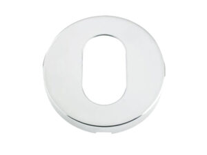 Zoo Hardware Zcs Architectural Oval Profile Escutcheon, Polished Stainless Steel