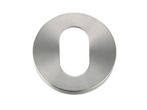 Zoo Hardware Zcs Architectural Oval Profile Escutcheon, Satin Stainless Steel