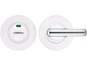 Zoo Hardware Zgs Disabled Bathroom Turn & Release With Indicator, Polished Stainless Steel