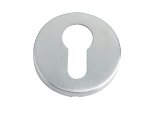 Zoo Hardware Zcs2 Contract Euro Profile Escutcheon, Satin Stainless Steel