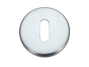 Zoo Hardware Stanza Contract Standard Profile Escutcheon, Satin Chrome