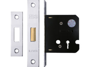 Zoo Hardware 3 Lever Contract Dead Lock (64Mm Or 76Mm), Nickel Plate