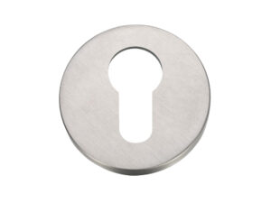 Zoo Hardware Zg4S Euro Profile Escutcheon, Satin Stainless Steel