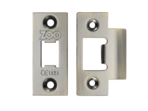 Zoo Hardware Face Plate And Strike Plate Accessory Pack, Florentine Bronze