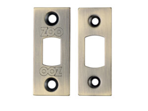 Zoo Hardware Face Plate And Strike Plate Accessory Pack, Florentine Bronze