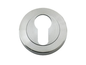 Zoo Hardware Zps Euro Profile Escutcheon, Satin Stainless Steel