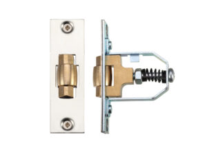 Zoo Hardware Adjustable Roller Latch (76Mm), Polished Nickel