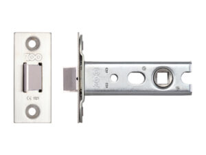 Zoo Hardware Heavy Duty Double Sprung Tubular Latches (Bolt Through) - Stainless Steel Finish