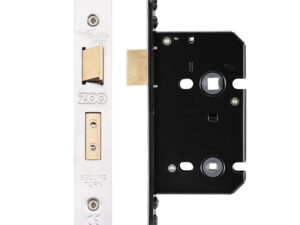 Zoo Hardware Bathroom Lock (67.5Mm Or 79.5Mm), Satin Stainless Steel