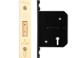 Zoo Hardware 5 Lever Dead Lock (67.5Mm Or 79.5Mm), Pvd Stainless Brass