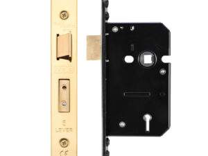 Zoo Hardware 5 Lever Sash Lock (67.5Mm Or 79.5Mm), Pvd Stainless Brass