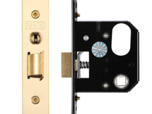 Zoo Hardware Uk Replacement Oval Night Latch (65.5Mm Or 78Mm), Pvd Stainless Brass