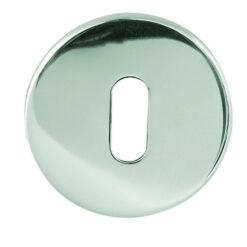 Frelan Hardware Standard Profile Escutcheon, Polished Chrome