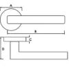 Millhouse Brass Stephenson Designer Lever on 5mm Slimline Round Rose - Satin Nickel MHSR250SN