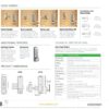 CODELOCKS Mechanical Digital Locks 200 series Mortice Bolt PVD Stainless Steel