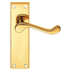 Lever On Back Plate Valens (Heavy) - Lever Privacy -110X4Omm