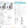 CODELOCKS 475 Mechanical Digital Locks 400 series Narrow Stile Euro Cylinder + Code Free PVD Stainless Steel