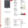 Zoo Hardware ZHSS243R-MB Grade 13 Hinges - Ball Bearing 102mm x 76mm x 3mm Radius Corner - Matt Black