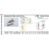 Sugestsune ST-100 Recessed Hatch Pull 100mm Satin Stainless Steel
