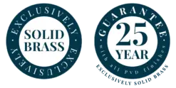 Alexander And Wilks Projection Cyl. Doorstop Plain 75X20mm Satin Brass Pvd AW601-75-SBPVD