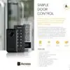 CODELOCKS AL3 Standalone RFID Door Controller Black