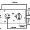 P401 Rim Sashlock