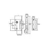 Yale Pm246 2 Lever Sashlock 2.5