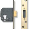Yale B-3120-PB-76 High Security Cylinder Deadcase, Boxed, Suitable for Internal Doors, Brass Finish, 3 Inch/76 mm