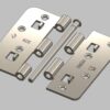 4542 UKCA & CE Grade 7 Fire Door Security Butt Hinge Fixed Pin