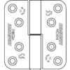 4710 Maintenance Free UKCA & CE Grade 10 Symmetrical Lift Off Fire Door Hinge