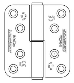 4710 Maintenance Free UKCA & CE Grade 10 Symmetrical Lift Off Fire Door Hinge