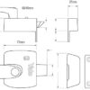 X9 Safety Handle Nightlatch