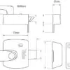 X9 Safety Handle Nightlatch