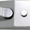 Deadlocking Nightlatch, Chrome Finish, High Security with Automatic Deadlock