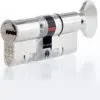 YALE PLATINUM 3 STAR T/TURN 40/40 (80MM) NICKEL