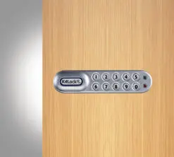 CODELOCKS KL1000 Classic Electronic Kitlock Cabinet Lock SilverGrey Right Hand