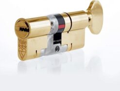 YALE PLATINUM 3 STAR T/TURN 40/40 (80MM) BRASS