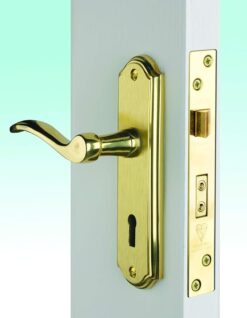 Yale P-M320-CH-65 3 Lever Mortice Sashlock, Visi Pack, Suitable for Internal Doors, Chrome Finish, 2.5 Inch/64 mm