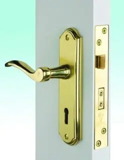 Yale P-M320-CH-65 3 Lever Mortice Sashlock, Visi Pack, Suitable for Internal Doors, Chrome Finish, 2.5 Inch/64 mm