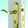 Yale P-M320-PB-65 3 Lever Mortice Sashlock, Visi Pack, Suitable for Internal Doors, Brass Finish, 2.5 Inch/64 mm