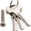 Yale B-ED3545-SNP - Euro Cylinder Lock - 35/45 (90mm) / 35:10:45 - Nickel Finish - Standard Security - Polybag