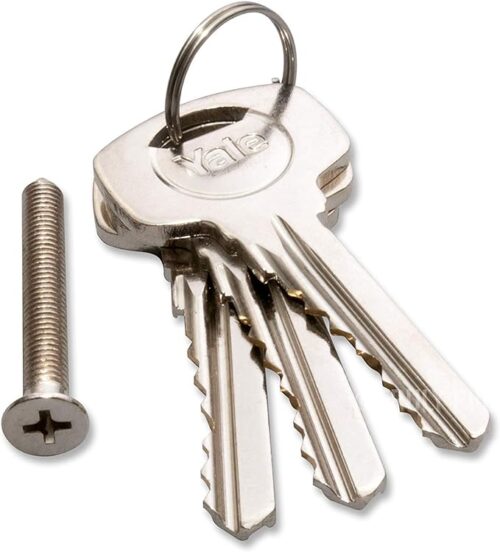 Yale B-ED3545-SNP - Euro Cylinder Lock - 35/45 (90mm) / 35:10:45 - Nickel Finish - Standard Security - Polybag