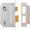 Yale P-M320-CH-78 23 Lever Mortice Sashlock, Visi Pack, Suitable for Internal Doors, Chrome Finish, 3 Inch/76 mm