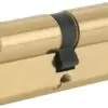Yale B-ED3040-PB - Euro Cylinder Lock - 30/40 (80mm) / 30:10:40 - Brass Finish - Standard Security - Polybag
